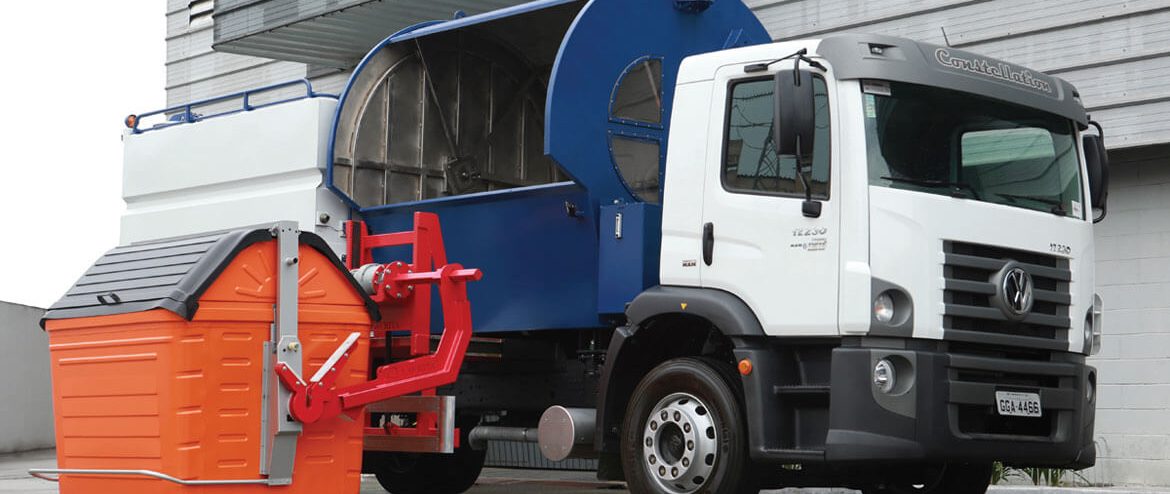 Lavador de Contentor de Carga Lateral