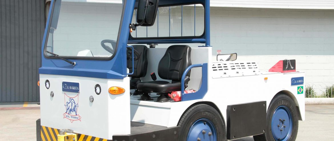 Trator para aeroporto El Toro Serviços Aeroportuários