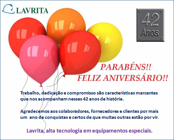 Lavrita Comemora 42 anos